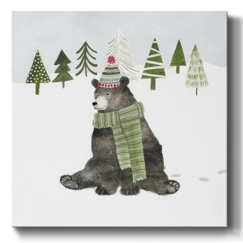 Woodland Christmas IV, H 24 po x l 24 po x P 1,5 po