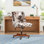 Dayton Adjustable Swivel and Tilt Task Chair with Casters