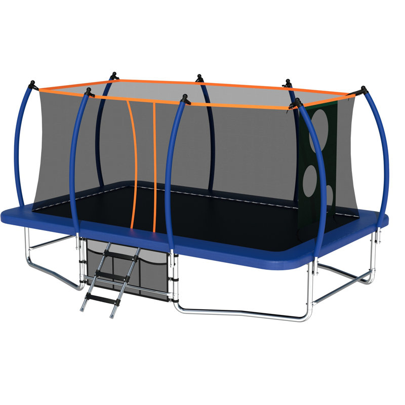 Trampoline carré 10X16ft, Navy Blue