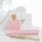 Lighted Mirror Kids Vanity Set, Wooden Dressing Table with Stool and Storage for Pretend Play