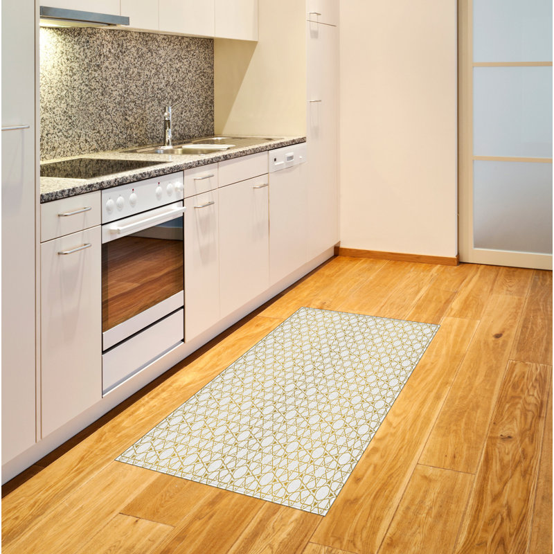 Moroccan High Density Long Fiber Poly Threads Decorative Area Rug Carpet, Rectangle 2'7" x 5'