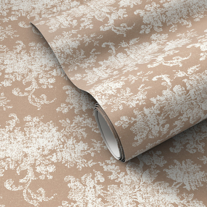 Fallingbrook Wallpaper by FH Art Studio, Fallingbrook Tan II, 12"x8"