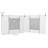 Burgohy Dakota Fields Polyester Side Wall for Gazebo-1211468861