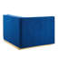 Causeuse modulaire en velours Sanguine Channel-627604413