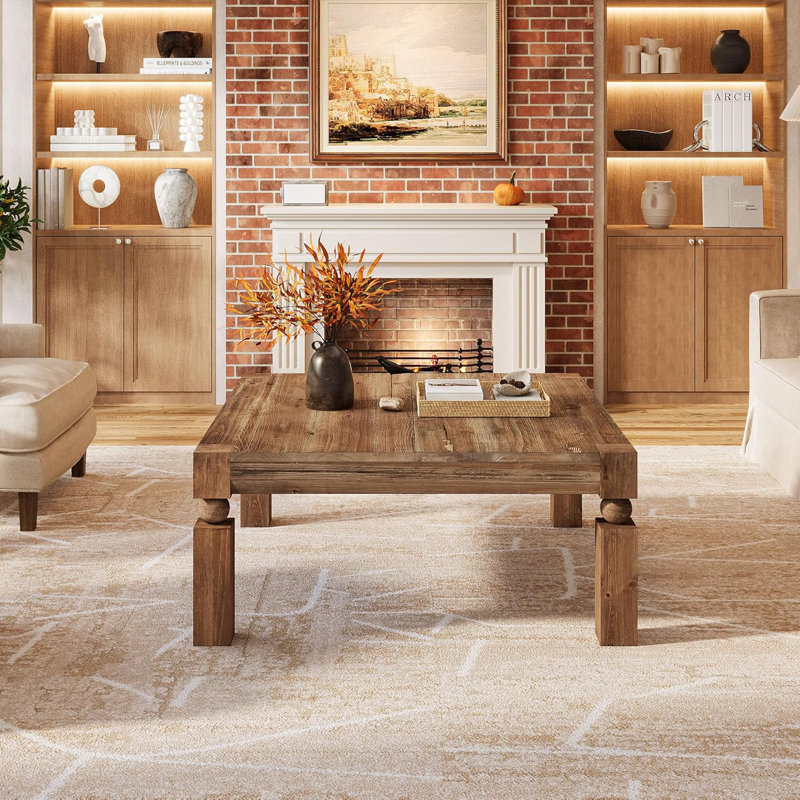 Solid Wood Coffee Table