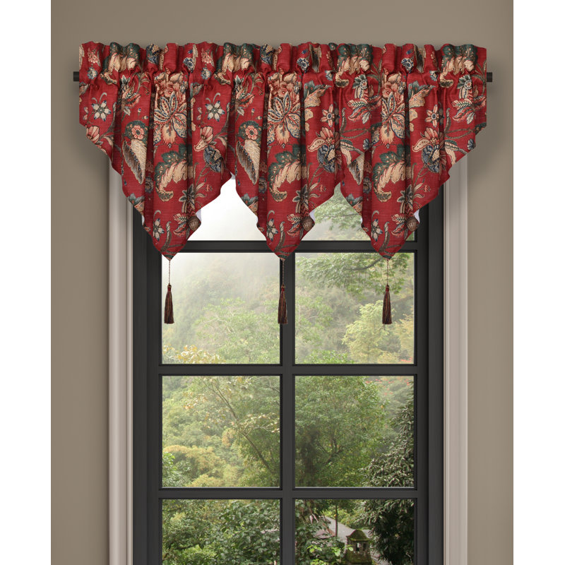 Enchanted Garden Window Ascot Valance
