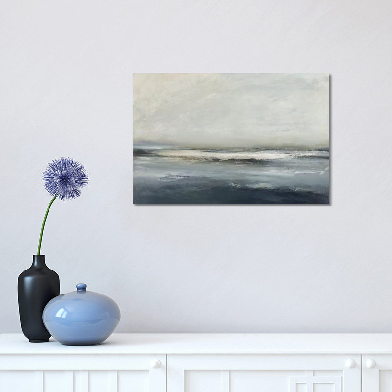 Land And Sky IV by Jake Messina - Wrapped Canvas Painting, 30.48 cm H x 45.72 cm W
