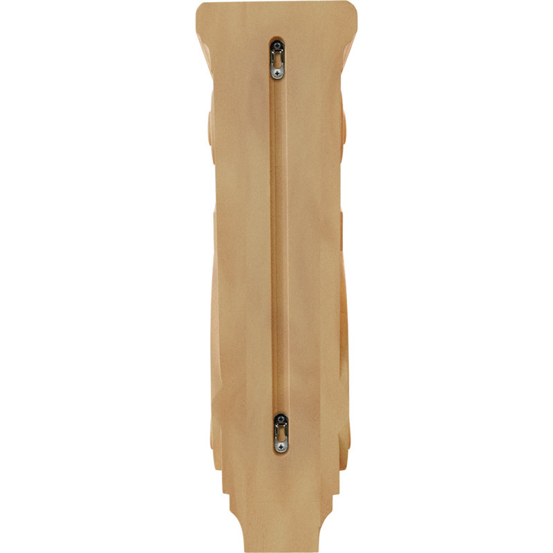 Petit corbeau en bois traditionnel géant, Chêne rouge