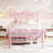 Twin Girls Bed – Heart Design, Pink, Heavy-Duty Metal