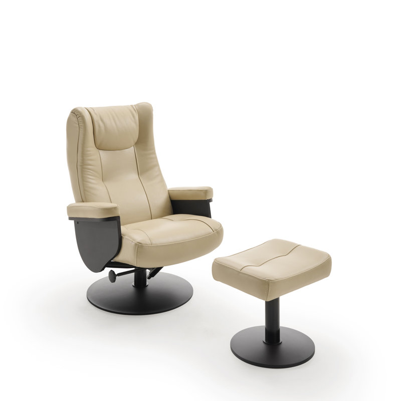 Brise Armchair Wooden Arms, Anthracite-Dark Grey, Matt Steel