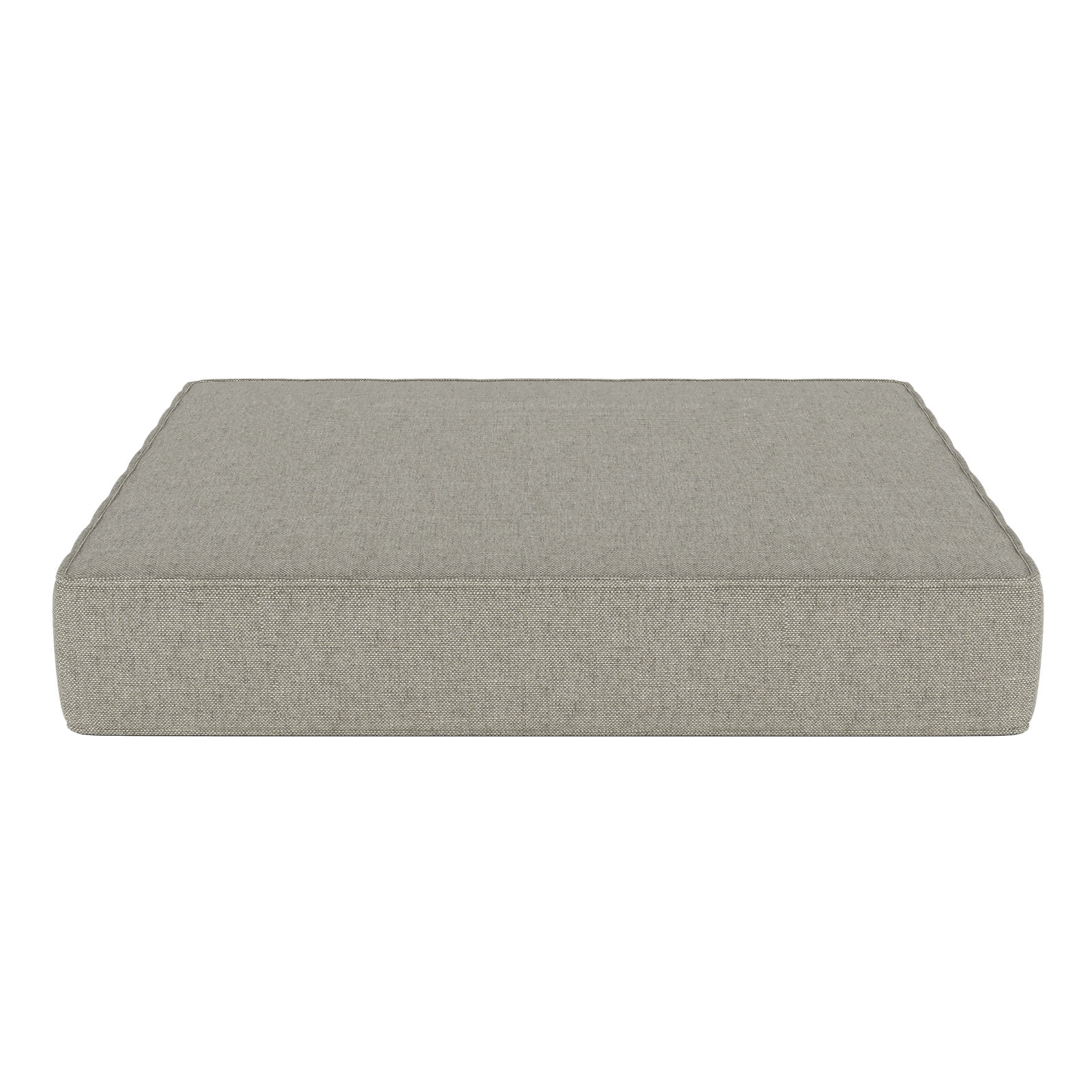 Sunbrella Outdoor Ottoman Cushion, 4" H x 24" W x 20.5" D, Sunbrella® Spectrum Dove