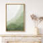 Minimal paysage abstrait dégradé de vert formes géométriques superposées-99142265-99142266