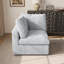 Fauteuil à housse recouverte de tissu-773704420