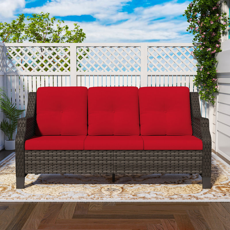 Berns 73 po de largeur, Rouge