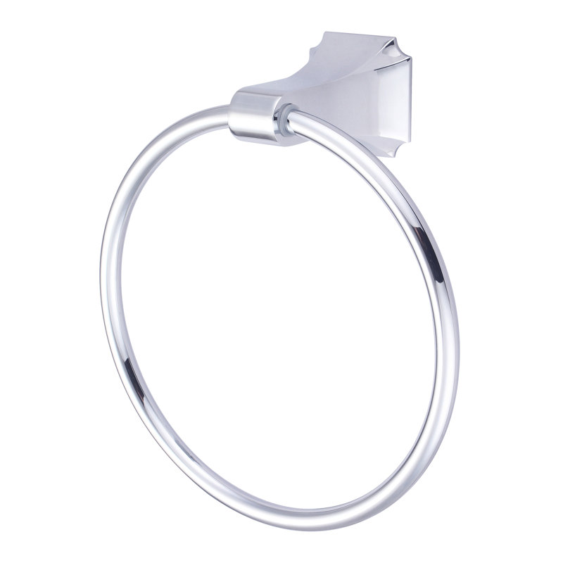 Prenza Towel Ring, Chrome