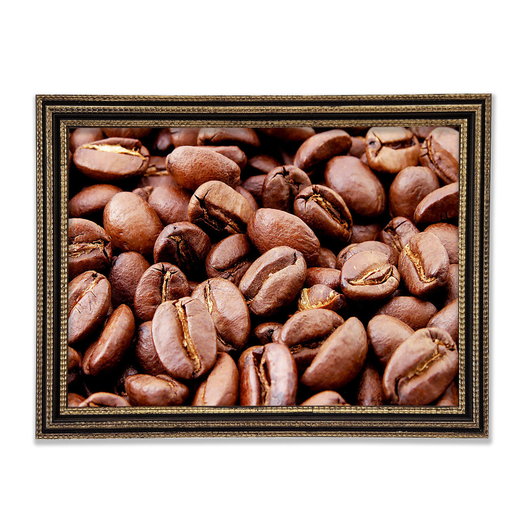 Gerahmter Kunstdruck Coffee Beans