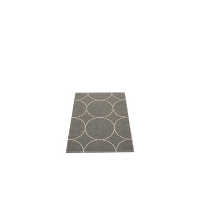 Tapis intérieur / extérieur gris anthracite Boo