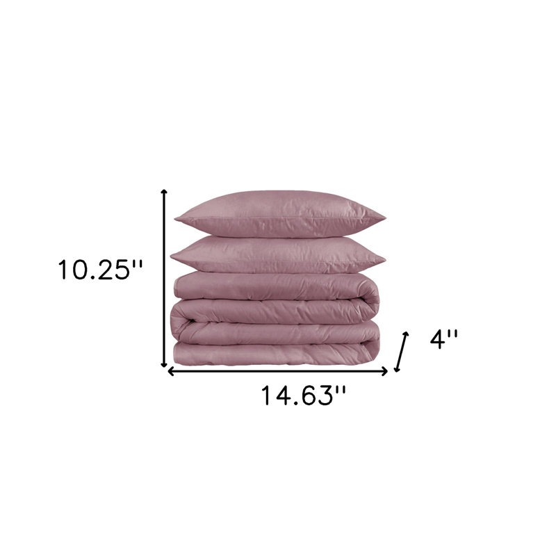 Ensemble de housse de couette lavable en mélange de coton 1200 fils