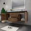 Ensemble de meuble-lavabo mural simple 60 po Castin-1012651585