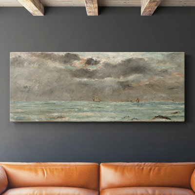Série nautique-CCCCLXIV- Toile tendue avec châssis - Prêt à accrocher