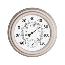 Headwind Consumer EZ Read Dial Indoor Outdoor Thermometer Large
