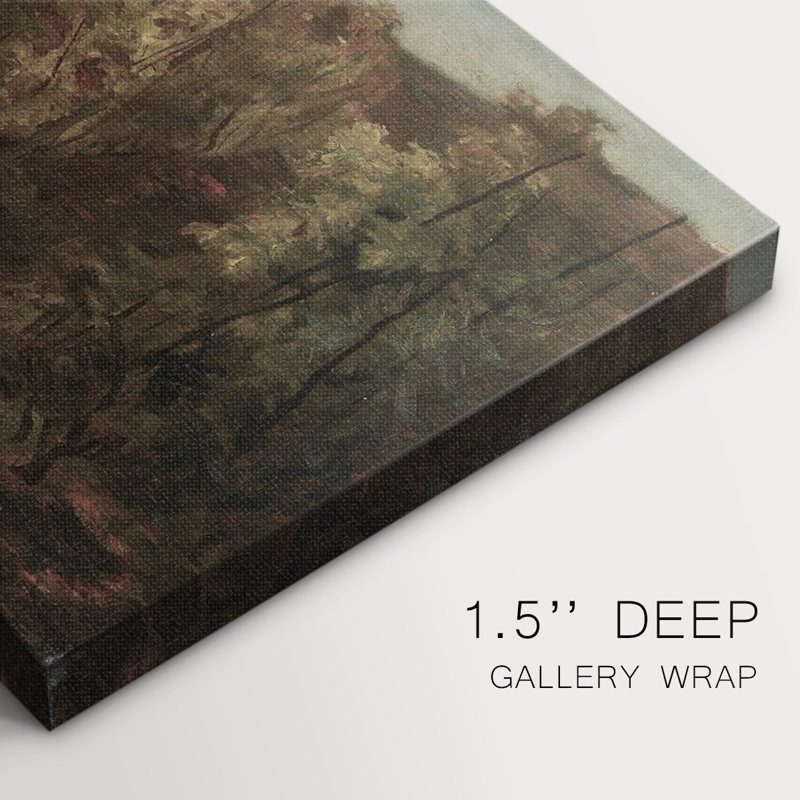 Paysages rétro-CCLXIV -Galerie enveloppée Cavas, 12 x 18