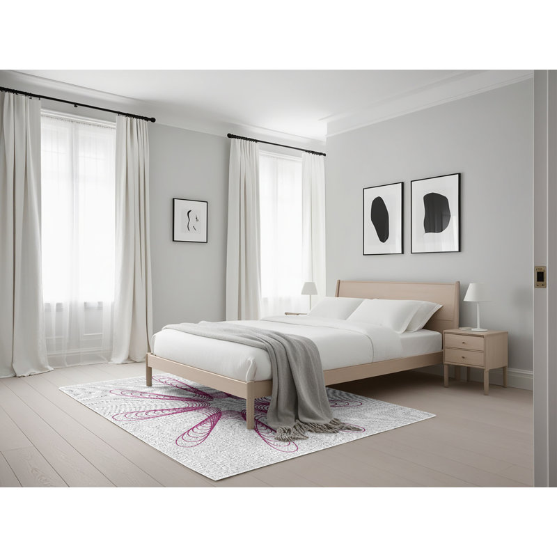 Tapis rose, Rectangle 5 pi x 7 pi