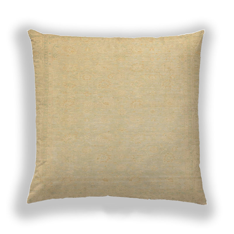 Housse et insert de coussin carré Eillen, Microsuède