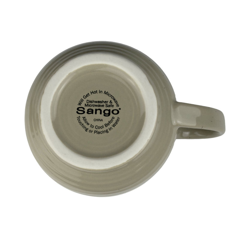Sango Siterra Painter's Palette 17.5 Oz. Assorted Color Stoneware Mug Set