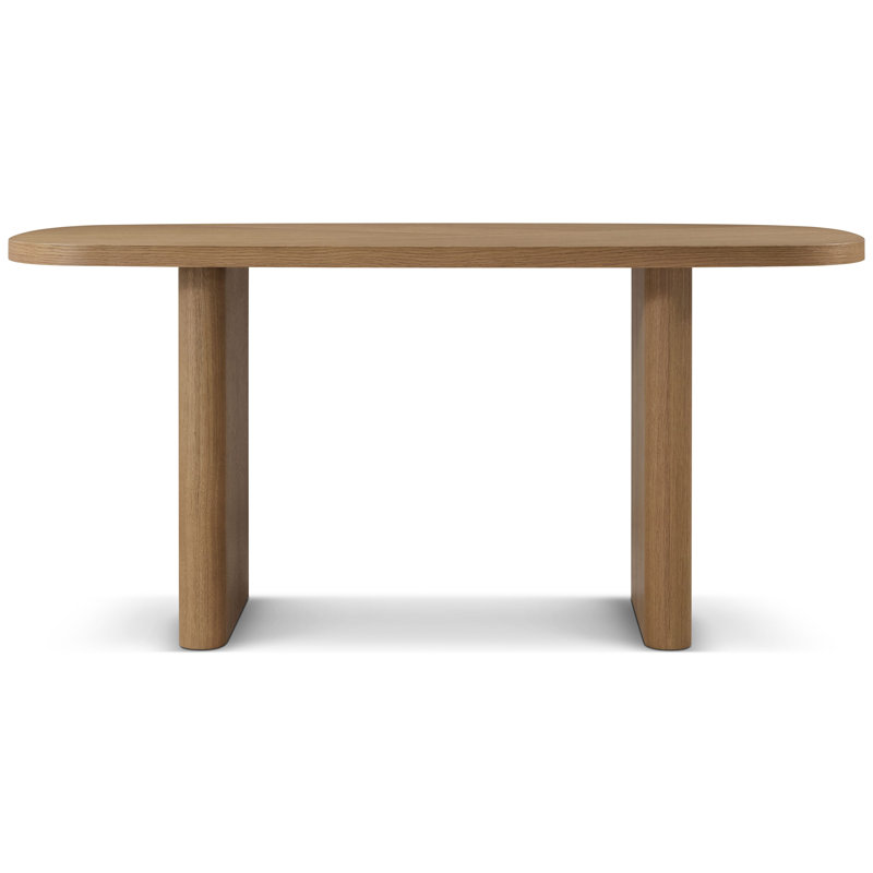 Table de salle à manger Paris, Naturel, H 30 po x L 62,99 po x l 31,5 po