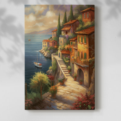 LANDSCAPE-seize - Toile tendue avec châssis de qualité supérieure - prête à être accrochée