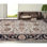 Sultanabad Wool Oriental Area Rug in Black/Ivory/Brown