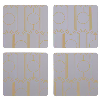 Square 4 Piece Coaster Set