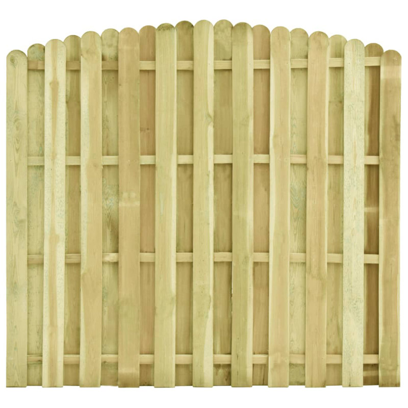 Hartlepool Wood Fence Panels, Green