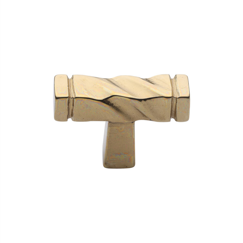 Bouton d'armoire Twist Stick, Bronze naturel