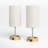 Avala Wood USB Table Lamp