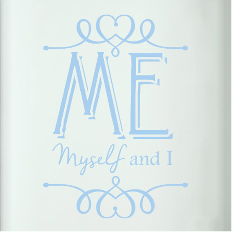Wall Decal, Light Blue