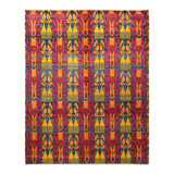 Contemporary One-of-a-Kind 8' x 9'10" Hand Knotted Area Rug