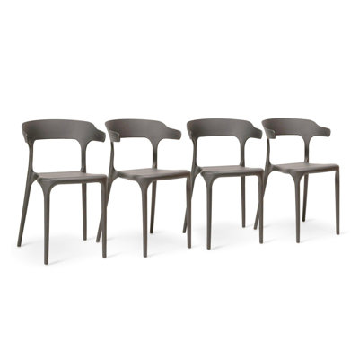 Venlo 45cm H Full Back Stacking Side Chair