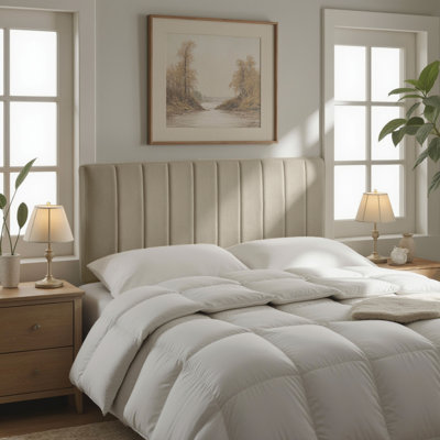 Chastelyne Upholstered Easy Assemble Wall Mounted Headboard