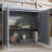 Grey Rubber Wood Watsons Loft Bed Equipped With Storage Cabinet, Drawers, Shelves, Pull-Out Desk, Safety Guardrail, And Ladder-1902680062