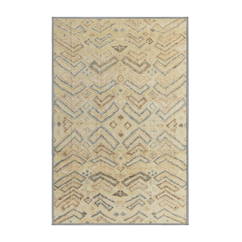 Tapis abstrait moderne 4746, Rectangle 2 pi x 4 pi