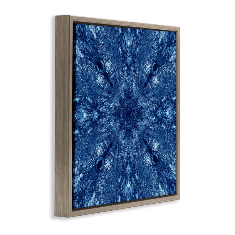 Cadre flottant Centric Symmetry par El Perkin, Cadre flottant orme Montalcino, H 25 po x l 25 po