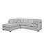 Easton 2 - Piece Sectional with Gel Memory Foam Mattress Type-950379594-971647805-971649217