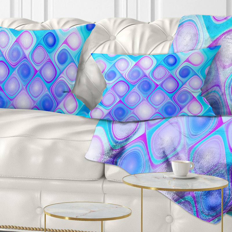 Abstract Reversible Throw Pillow