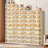 16 Pair Plastic Stackable Shoe Storage Cabinet For Entryway Easy Assembly-1064241713