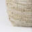 0H Leather And Jute Pouf-411041020
