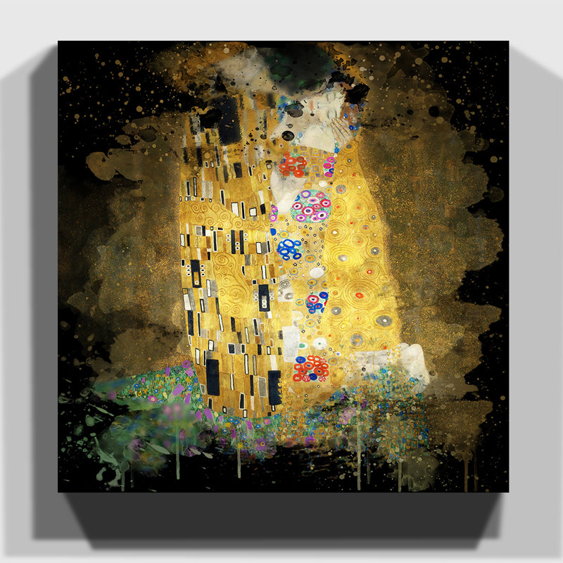 Gustav Klimt - Wrapped Canvas Print, 35cm H x 35cm W