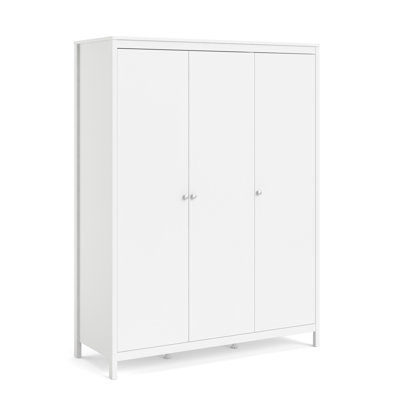 Besiana 3 Door Manufactured Wood Wardrobe