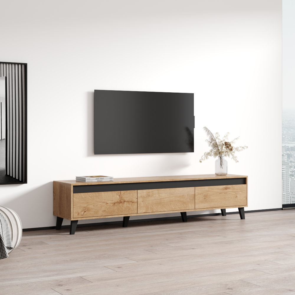 MebleFurniture 72.8'' Media Console & Reviews | Wayfair